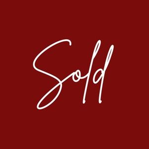 NWT Black Camellia Flower Brooch with Silver Accents